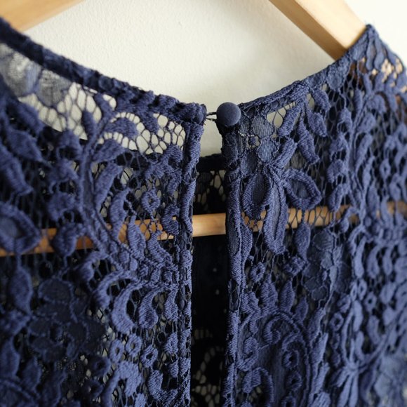 Ever New eyelash lace and crystal cocktail dress - Picture 9 of 13